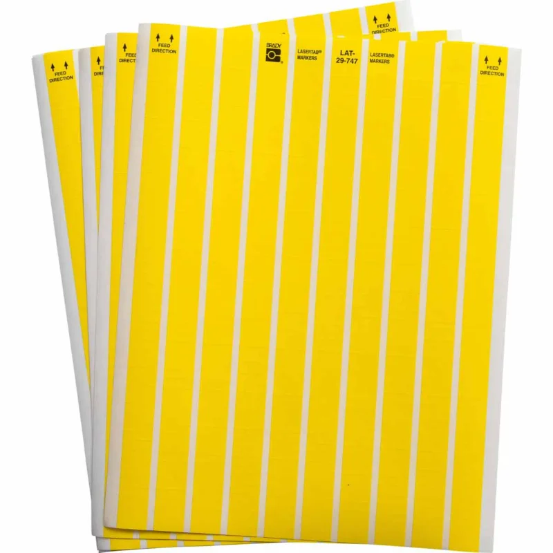 Brady - Labels voor PCB‘s en componenten - LaserTab Labels - LAT-29-747-10-YL - 029785 - 87029785 Nu Kopen