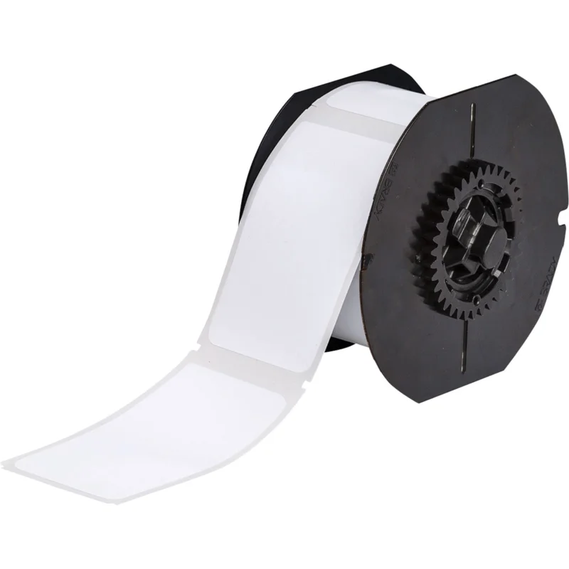 Beperkte Voorraad Brady - Algemene identificatie - Vinyllabels voor buitengebruik voor BBP3x/S3xxx/i3300-printers - B30-219-595-BLNKWT - 142197 - 86142197