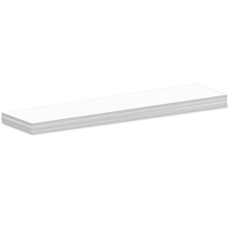 Brady - Magneetlabels - Kartonnen kaartjes - CARDBOARD CARD FOR SML POUCH WHT 33X110 - 224055 - 86224055 Laatste Versie