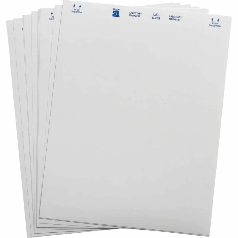 Brady - Algemene identificatie - LaserTab Labels - LAT-5-759-10 - 029752 - 87029752 Koop Vandaag