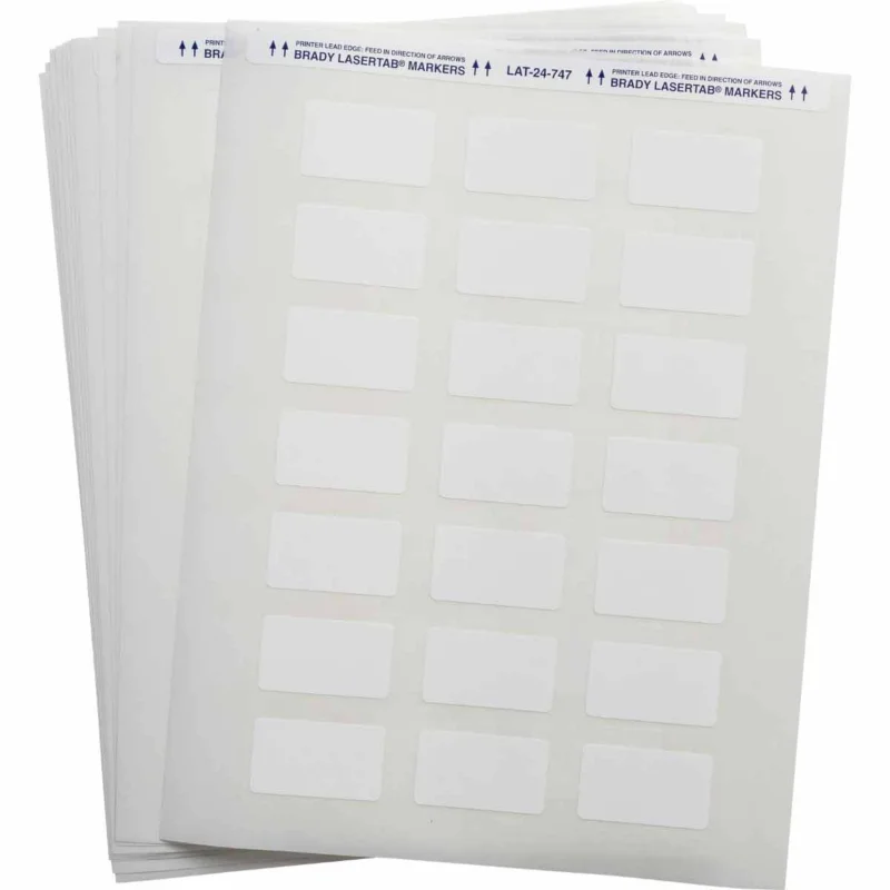 Brady - Algemene identificatie - LaserTab Labels - LAT-24-747-1 - 029757 - 87029757 Weekendaanbieding