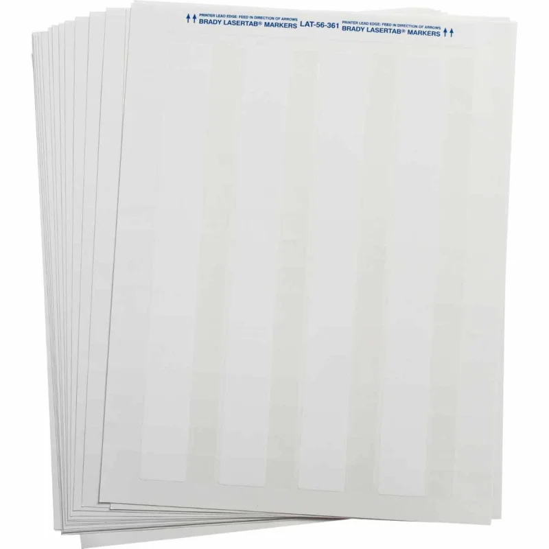 Brady - Algemene identificatie - LaserTab Labels - LAT-56-361-2.5 - 089401 - 87089401 Hete Deal