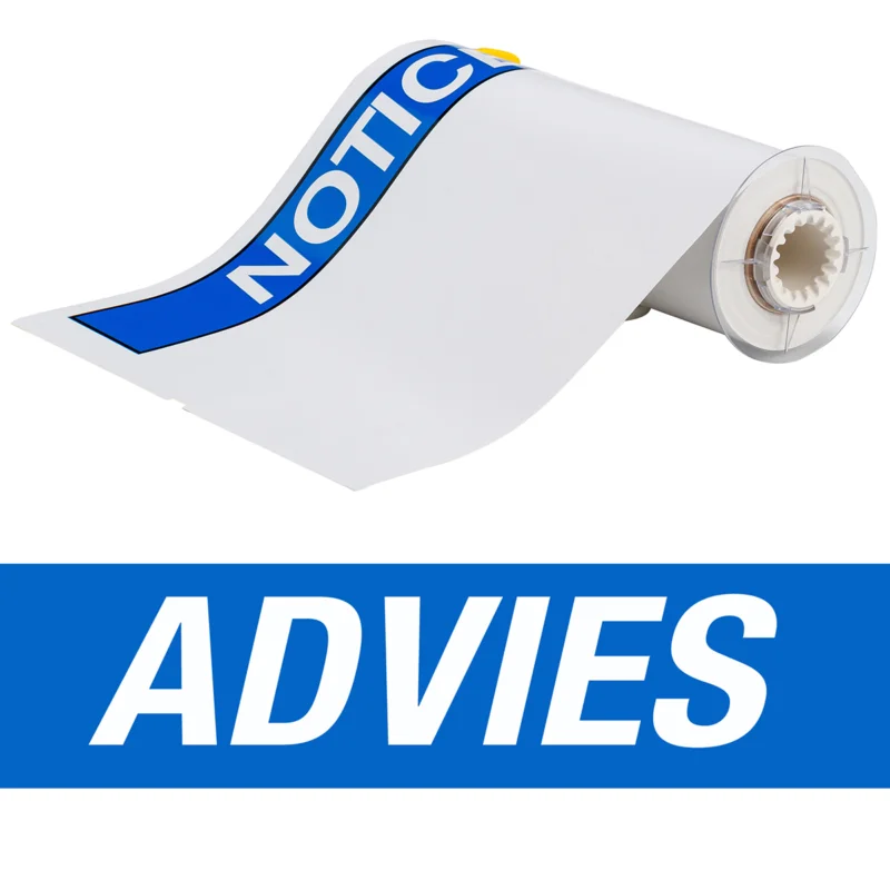 Aanbieding Brady - Algemene identificatie - BBP85 Labels - Vinyl 254x356 ADVIES - B85-254x356-7569-ADVIES - 140896 - 87140896