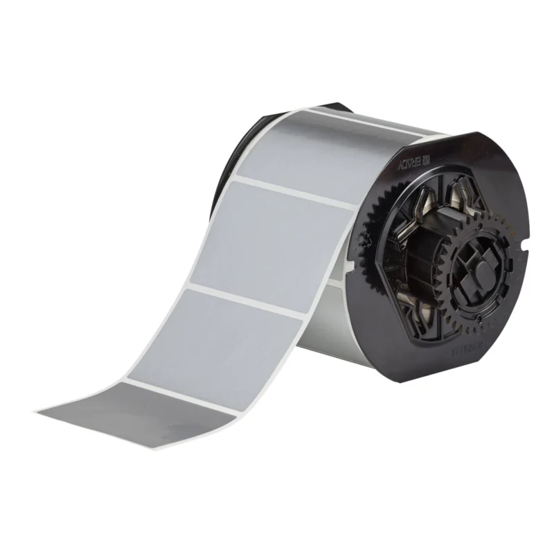 Direct Beschikbaar Brady - Algemene identificatie - B33-serie gemetalliseerde, niet-metaalhoudende polyesterlabels met acrylkleefstof - B33-19-413 - 153138 - 87153138