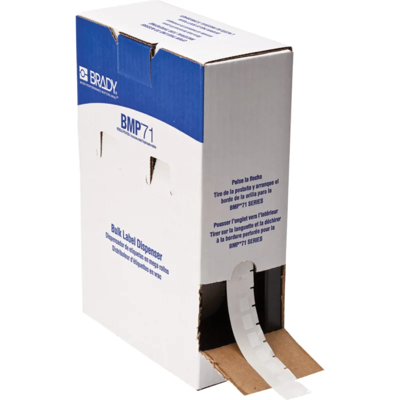 Brady - Algemene identificatie - Zelflaminerende vinyl wikkellabels voor M610, M611, BMP61, M710 en BMP71 - BM-11-427 - 173442 - 87173442 Beperkt Aanbod