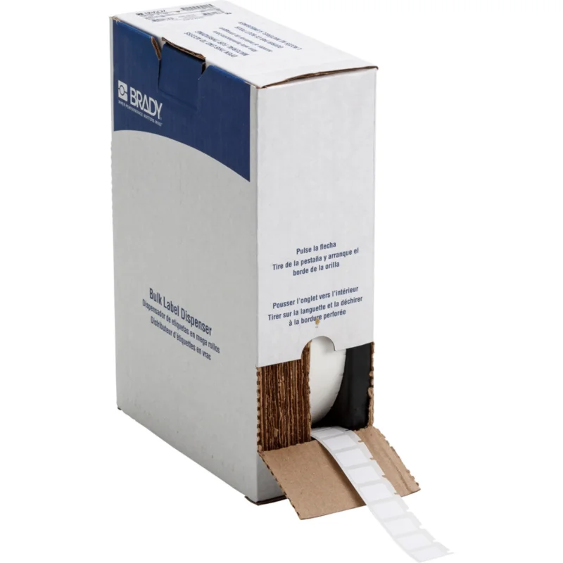 Brady - Algemene identificatie - Multifunctionele nylonlabels met agressieve kleefstof voor M610, M611, BMP61, M710 en BMP71 - BM-11-499 - 173443 - 87173443 Betrouwbaar