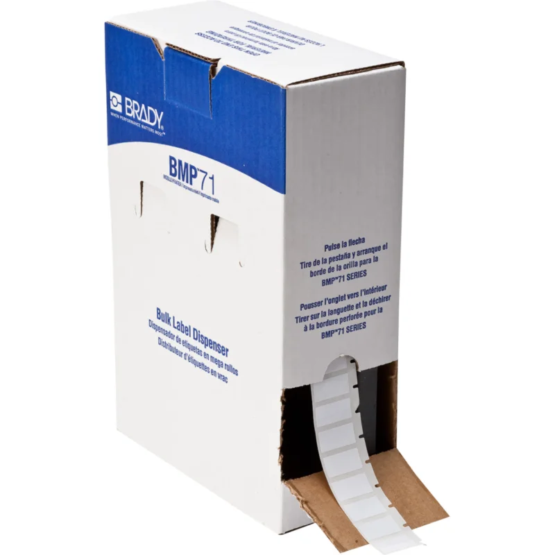 Brady - Algemene identificatie - Multifunctionele polyesterlabels voor veeleisende omgevingen voor M610, M611, BMP61, M710 en BMP71 - BM-17-423 - 173445 - 87173445 Finale Uitverkoop