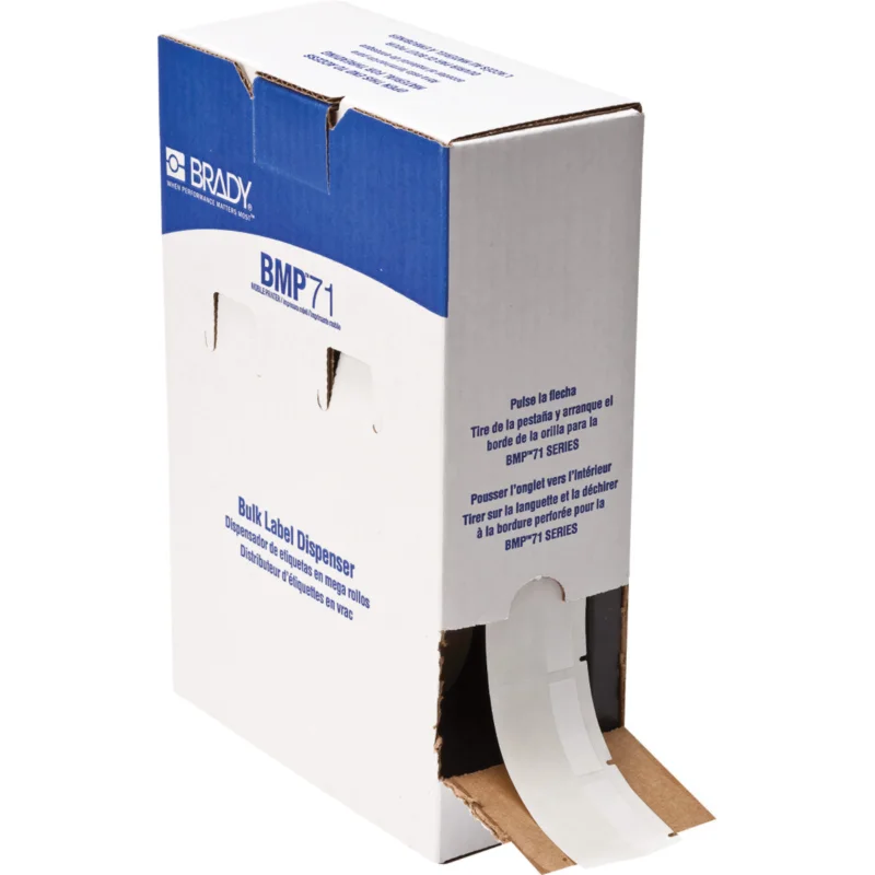Brady - Algemene identificatie - Zelflaminerende vinyl wikkellabels voor M610, M611, BMP61, M710 en BMP71 - BM-32-427 - 173453 - 87173453 Gecertificeerd