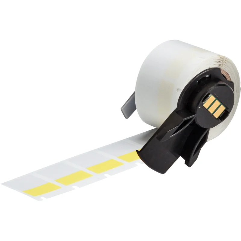 Brady - Algemene identificatie - Zelflaminerende vinyl wikkellabels voor M610, M611, BMP61, M710 (met labelrolgeleider) en BMP71 (met labelrolgeleider) - M6-18-427-YL - 173734 - 87173734 Fabrieksprijs
