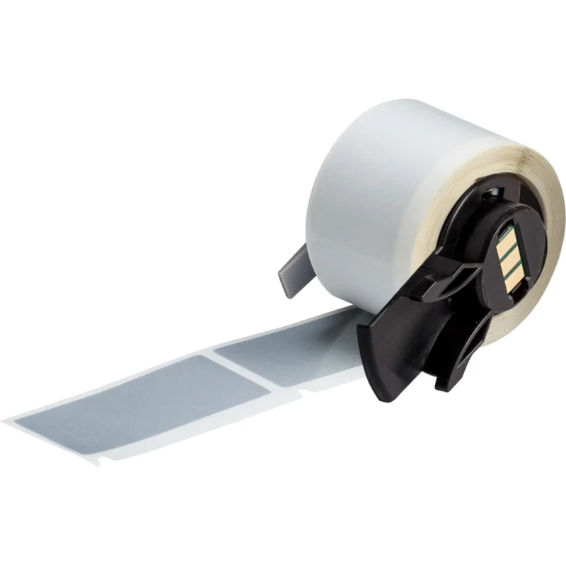 Brady - Algemene identificatie - Fraudebestendige matte gemetalliseerde polyesterlabels met "VOID"-patroon voor M610, M611, BMP61, M710 (met labelrolgeleider) en BMP71 (met labelrolgeleider) - M6-20-7576 - 173747 - 87173747 Hoge Kwaliteit