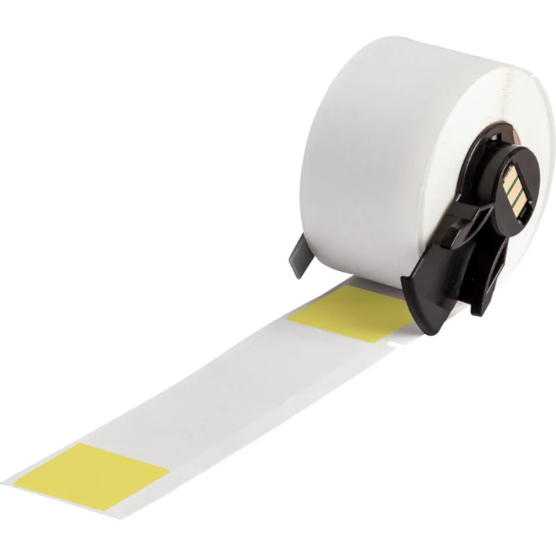 Brady - Algemene identificatie - Zelflaminerende vinyl wikkellabels voor M610, M611, BMP61, M710 (met labelrolgeleider) en BMP71 (met labelrolgeleider) - M6-23-427-YL - 173766 - 87173766 Laatste Kans