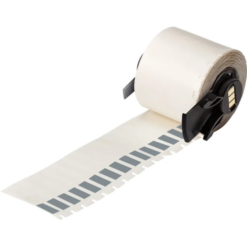 Brady - Algemene identificatie - Zelflaminerende vinyl wikkellabels voor M610, M611, BMP61, M710 (met labelrolgeleider) en BMP71 (met labelrolgeleider) - M6-28-427-GY - 173784 - 87173784 Gecertificeerd