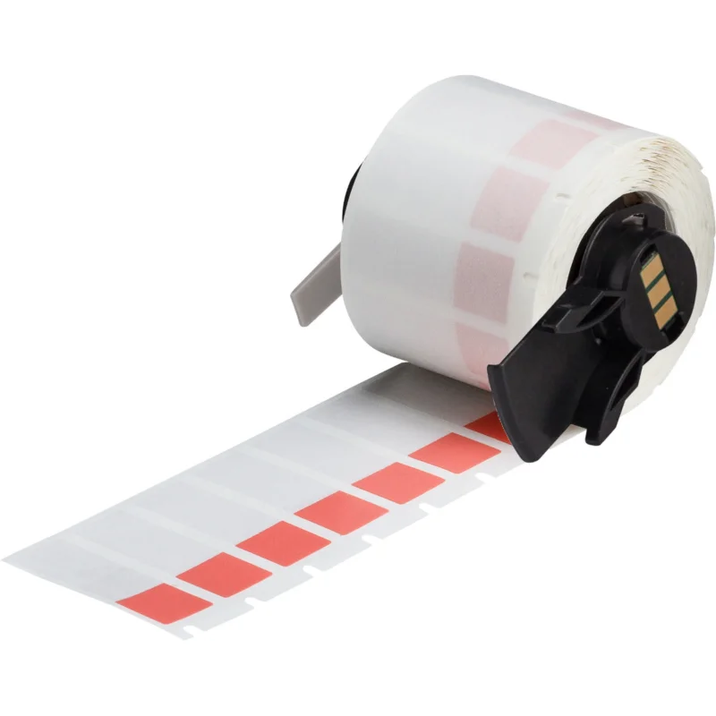 Brady - Algemene identificatie - Zelflaminerende vinyl wikkellabels voor M610, M611, BMP61, M710 (met labelrolgeleider) en BMP71 (met labelrolgeleider) - M6-29-427-RD - 173800 - 87173800 Veilige Betaling