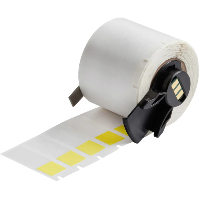 Brady - Algemene identificatie - Zelflaminerende vinyl wikkellabels voor M610, M611, BMP61, M710 (met labelrolgeleider) en BMP71 (met labelrolgeleider) - M6-29-427-YL - 173801 - 87173801 Favoriet