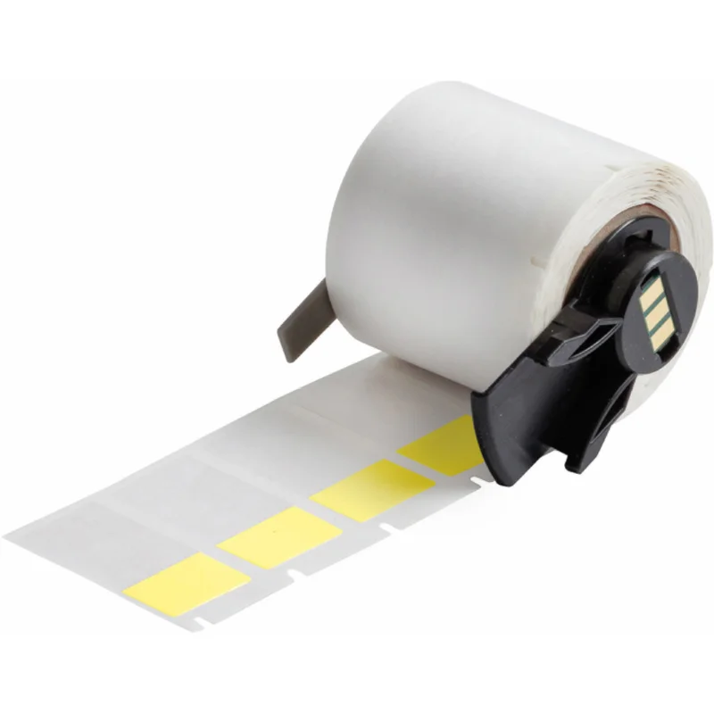 Brady - Algemene identificatie - Zelflaminerende vinyl wikkellabels voor M610, M611, BMP61, M710 (met labelrolgeleider) en BMP71 (met labelrolgeleider) - M6-30-427-YL - 173815 - 87173815 Express Levering