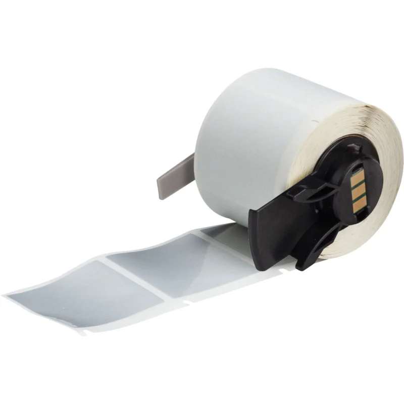Brady - Algemene identificatie - Gemetalliseerde polyesterlabels voor M610, M611, BMP61, M710 (met labelrolgeleider) en BMP71 (met labelrolgeleider) - M6-32-435 - 173840 - 87173840 Beperkte Voorraad