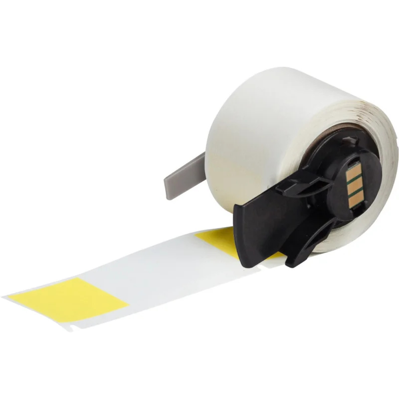 Bestel Nu Brady - Algemene identificatie - Zelflaminerende cryogene polyesterlabels voor M610, M611, BMP61, M710 (met labelrolgeleider) en BMP71 (met labelrolgeleider) - M6-75-461-YL - 173901 - 87173901