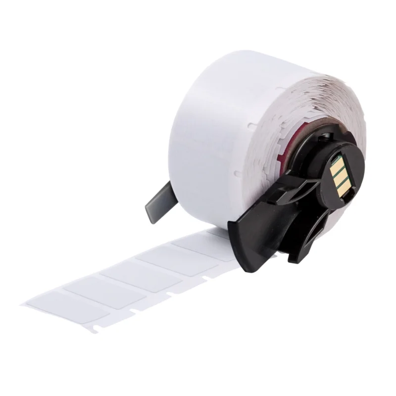 Brady - Algemene identificatie - Gemetalliseerde polyesterlabels met extra sterke kleefstof voor M610, M611, BMP61, M710 (met labelrolgeleider) en BMP71 (met labelrolgeleider) - M6-17-486 - 174213 - 87174213 Flitsaanbieding