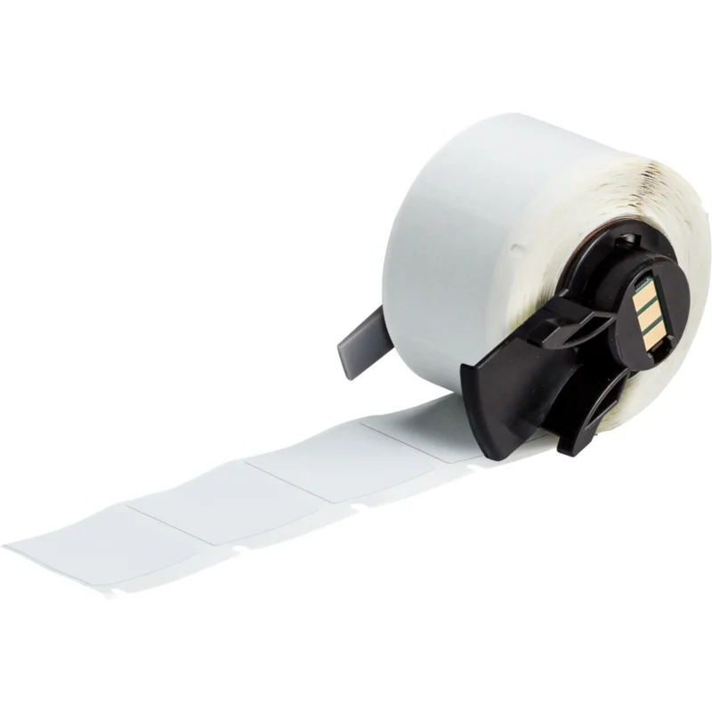 Brady - Algemene identificatie - Gemetalliseerde polyesterlabels met extra sterke kleefstof voor M610, M611, BMP61, M710 (met labelrolgeleider) en BMP71 (met labelrolgeleider) - M6-19-486 - 174223 - 87174223 Koopje