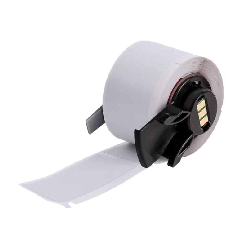 Brady - Algemene identificatie - Gemetalliseerde matte grijze polyesterlabels voor M610, M611, BMP61, M710 (met labelrolgeleider) en BMP71 (met labelrolgeleider) - M6-20-428 - 174230 - 87174230 Veilige Betaling