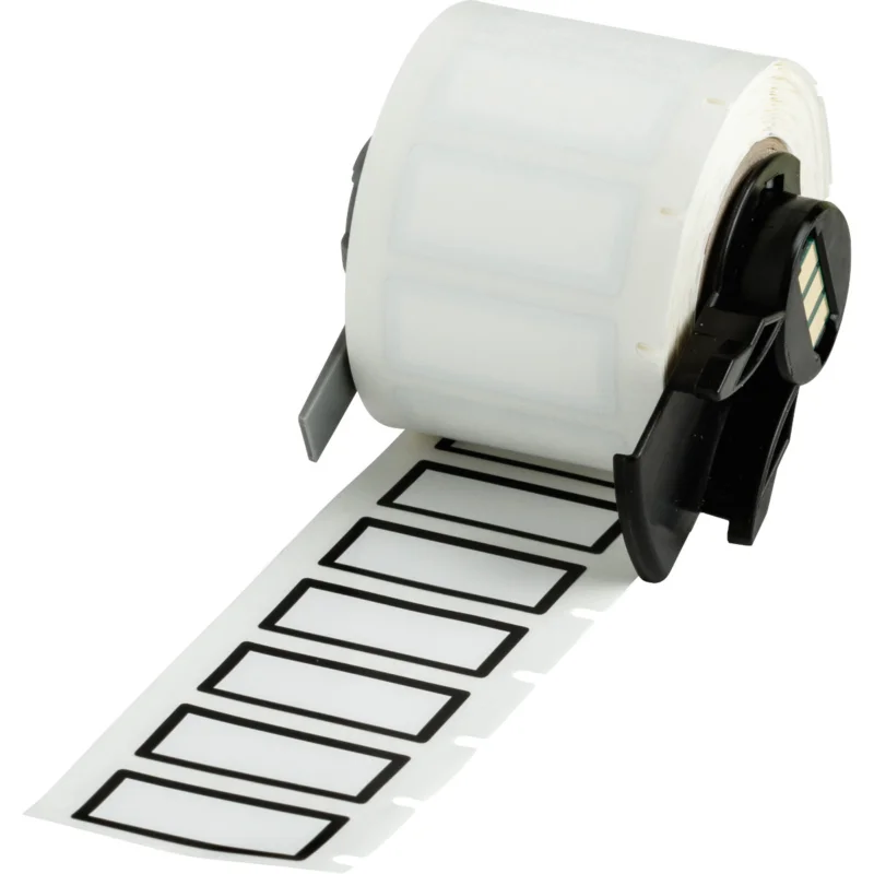 Alleen Vandaag Brady - Algemene identificatie - Multifunctionele polyesterlabels voor veeleisende omgevingen voor M610, M611, BMP61, M710 (met labelrolgeleider) en BMP71 (met labelrolgeleider) - M6-24-423-BK - 174245 - 87174245