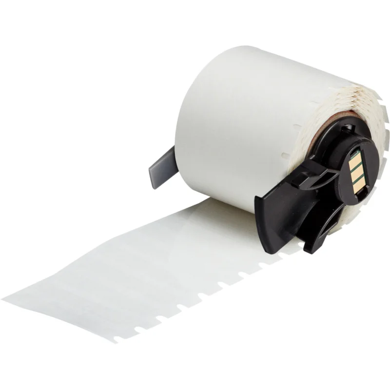Alleen Vandaag Brady - Algemene identificatie - Multifunctionele transparante polyesterlabels voor veeleisende omgevingen voor M610, M611, BMP61, M710 (met labelrolgeleider) en BMP71 (met labelrolgeleider) - M6-28-430 - 174251 - 87174251