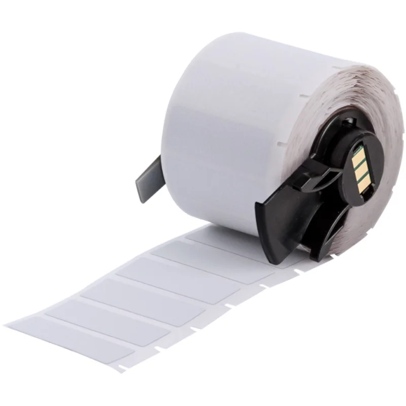 Brady - Algemene identificatie - Gemetalliseerde polyesterlabels met extra sterke kleefstof voor M610, M611, BMP61, M710 (met labelrolgeleider) en BMP71 (met labelrolgeleider) - M6-29-486 - 174262 - 87174262 Lage Prijs