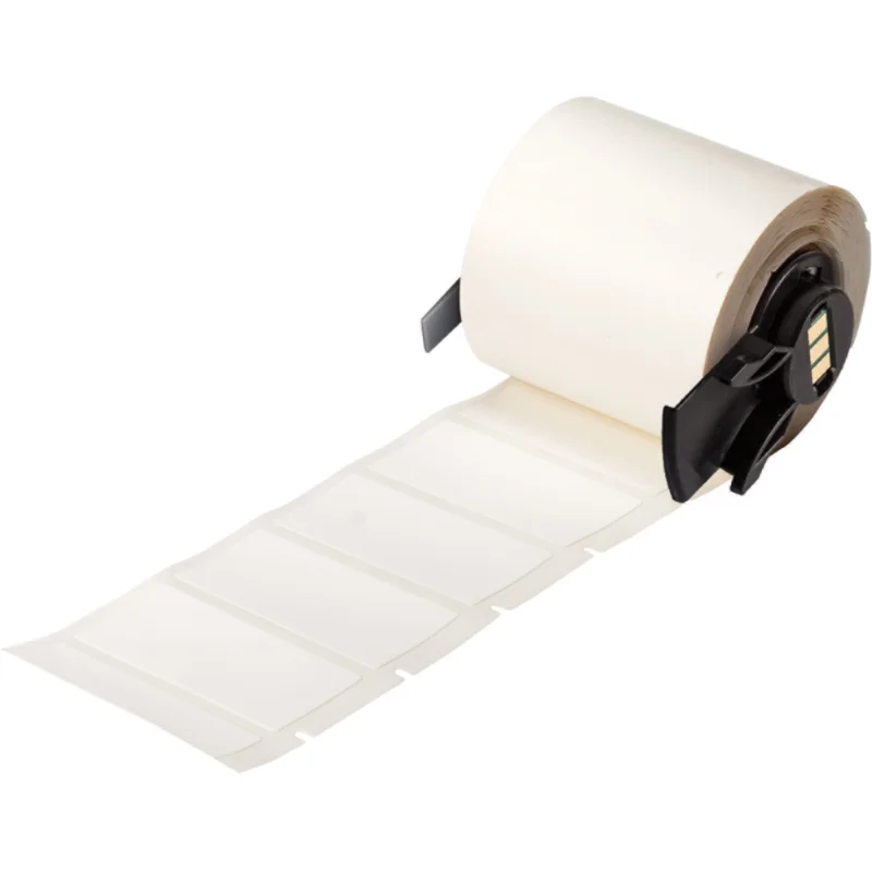 Brady - Algemene identificatie - Polyesterlabels bestand tegen oplosmiddelen voor M610, M611, BMP61, M710 (met labelrolgeleider) en BMP71 (met labelrolgeleider) - M6-81-488 - 174356 - 87174356 Korting