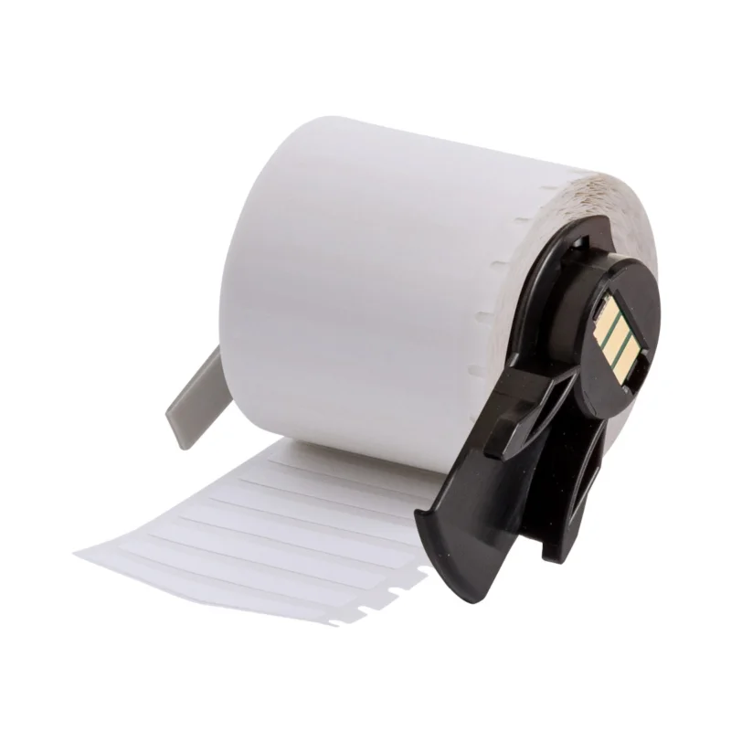 Brady - Algemene identificatie - Multifunctionele nylonlabels met agressieve kleefstof voor M610, M611, BMP61, M710 (met labelrolgeleider) en BMP71 (met labelrolgeleider) - M6-81-499 - 174357 - 87174357 Superprijs