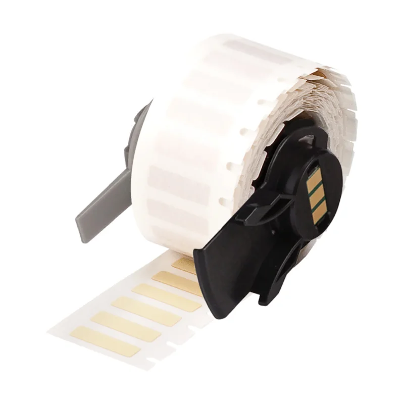 Brady - Algemene identificatie - Matte amberkleurige polyimidelabels bestand tegen extreem hoge temperaturen voor M610, M611, BMP61, M710 (met labelrolgeleider) en BMP71 (met labelrolgeleider) - M6-9-724 - 174375 - 87174375 Finale Uitverkoop