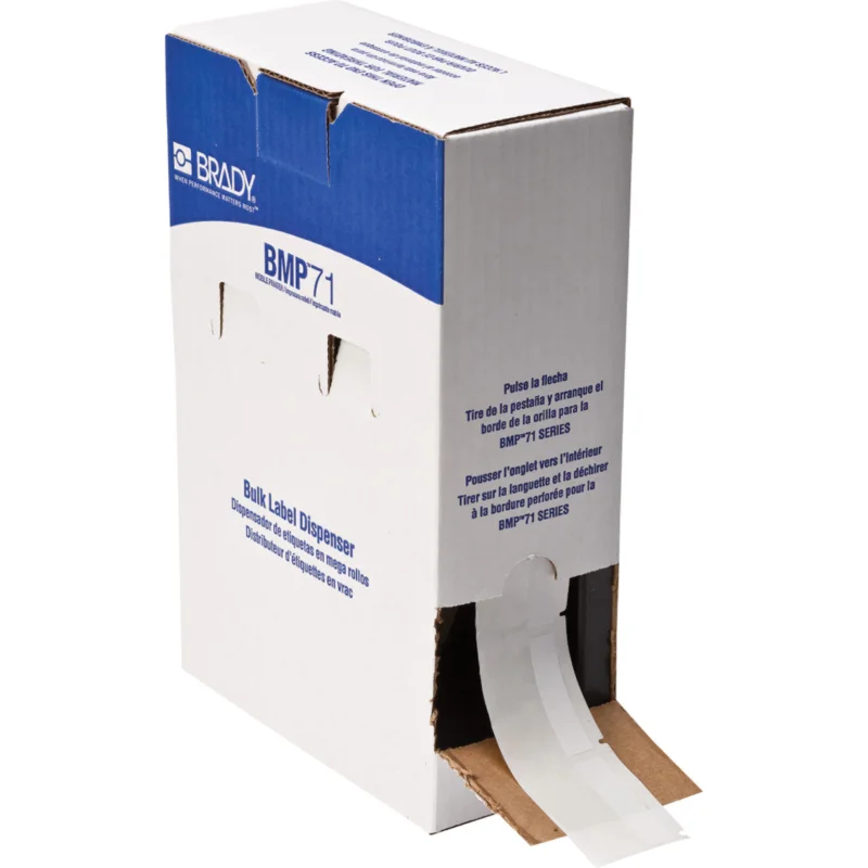 Brady - Algemene identificatie - Zelflaminerende vinyl wikkellabels voor M610, M611, BMP61, M710 en BMP71 - BM-107-427 - 174411 - 87174411 Gereduceerde Prijs
