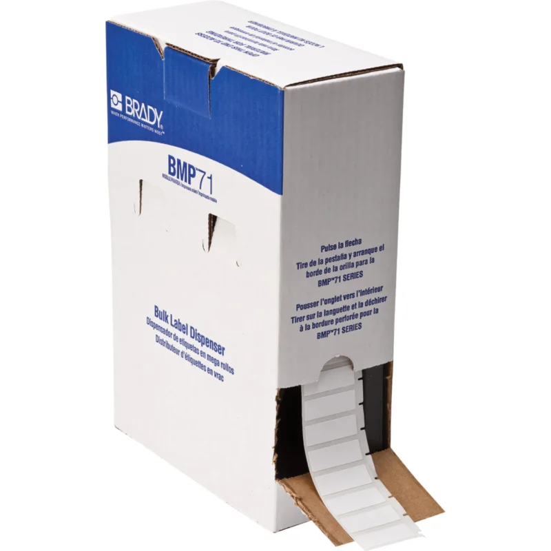 Brady - Algemene identificatie - Herpositioneerbare multifunctionele labels uit vinylweefsel voor M610, M611, BMP61, M710 en BMP71 - BM-29-498 - 174470 - 87174470 Nieuw