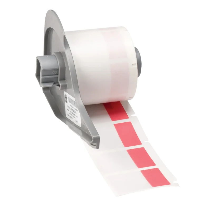 Brady - Algemene identificatie - Zelflaminerende vinyl wikkellabels voor M710 en BMP71 - M7-31-427-RD - 174604 - 87174604 Seizoensaanbieding