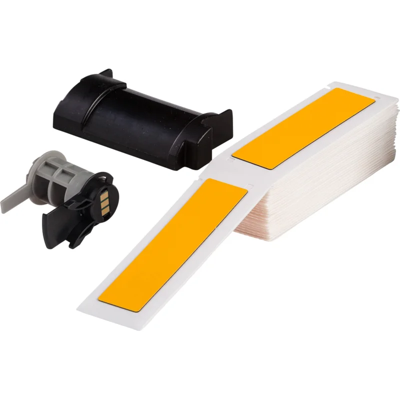 Brady - Algemene identificatie - M610, M611, BMP61, M710 (met roladapter) en BMP71 (met roladapter) EPREP-labels (Engraved Plate REPlacement) - M7-10-7593-YL - 312194 - 87312194 Actieprijs