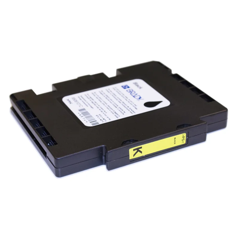 Brady - Printerlinten - BSP41-cartridge geel/zwart - CARTUCCIA JET ID ECO GIALLO/BLACK - 134498 - 87134498 Betrouwbaar