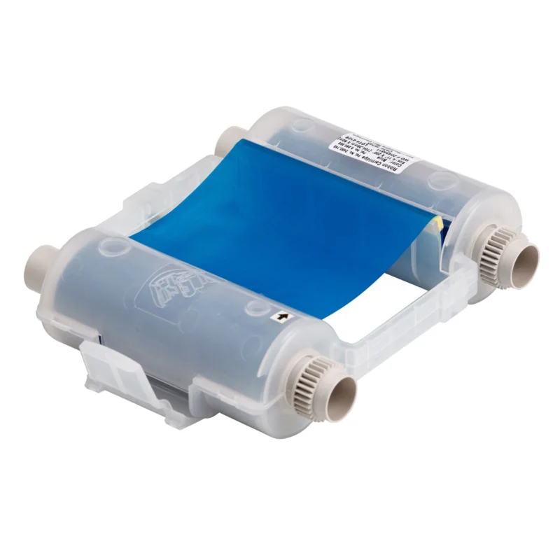 Brady - Algemene identificatie - 105 mm blauw printlint - Globalmark ribbon - Blue Ribbon 105mm - 076745 - 86076745 Uitverkoop