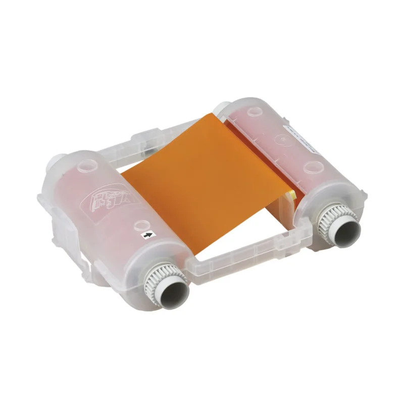 Brady - Algemene identificatie - 105 mm oranje printlint - Globalmark ribbon - Orange Ribbon 105mm - 076752 - 86076752 Lage Kosten