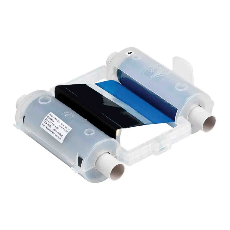 Brady - Algemene identificatie - 105 mm zwart & blauw printlint - Globalmark ribbon - Blk-Blue ribbon /400mm long pa - 076774 - 86076774 Flitsaanbieding