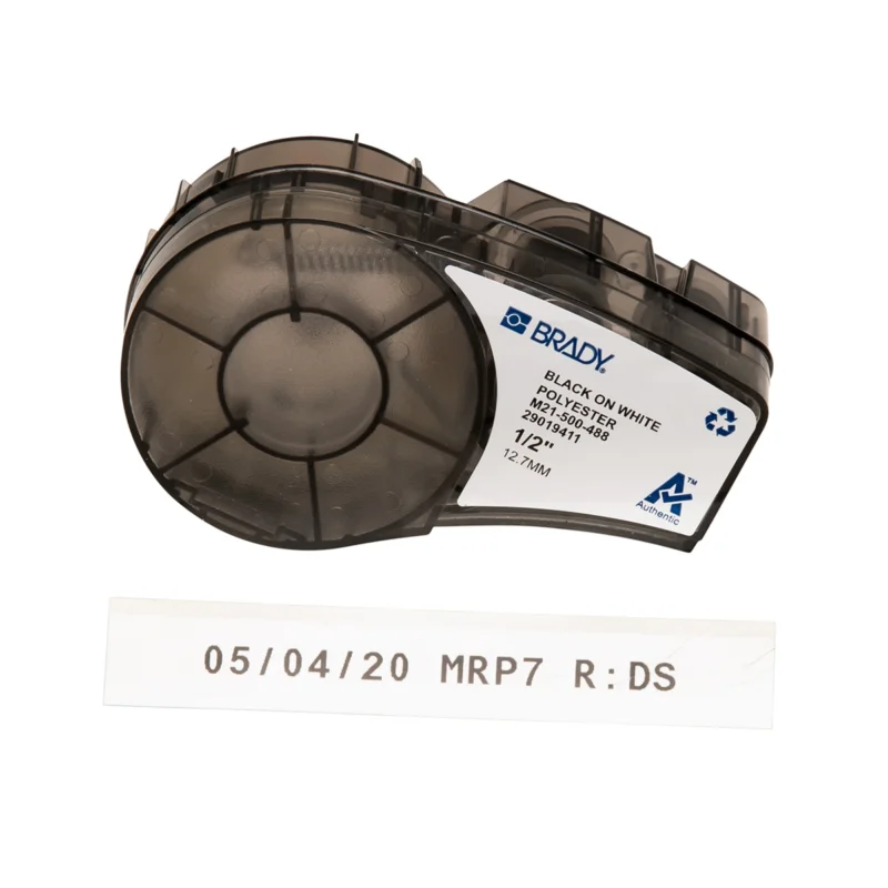 Brady - Algemene identificatie - Polyestertape voor M211; M210; BMP21-PLUS; BMP21-LAB; BMP21 - M21-500-488 - 110935 - 87110935 Gecertificeerd
