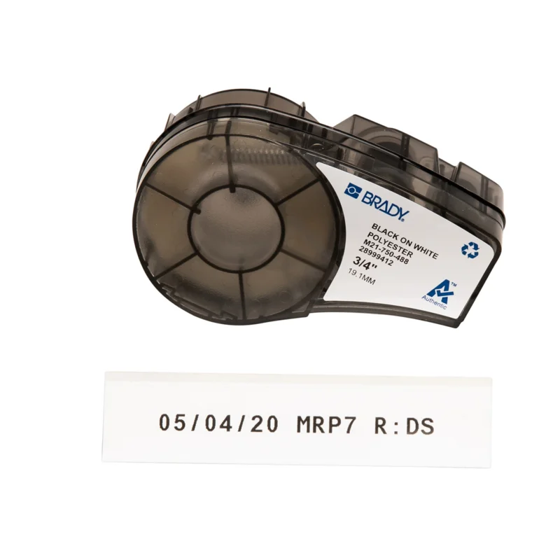Brady - Algemene identificatie - Polyestertape voor M211; M210; BMP21-PLUS; BMP21-LAB; BMP21 - M21-750-488 - 110936 - 87110936 Lage Prijs