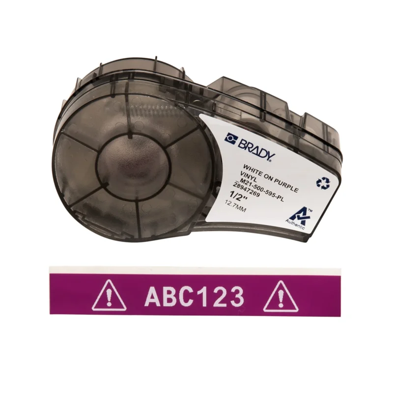 Brady - Algemene identificatie - Vinyltape voor M211; M210; BMP21-PLUS; BMP21-LAB; BMP21 - M21-500-595-PL - 139733 - 87139733 Nu Kopen