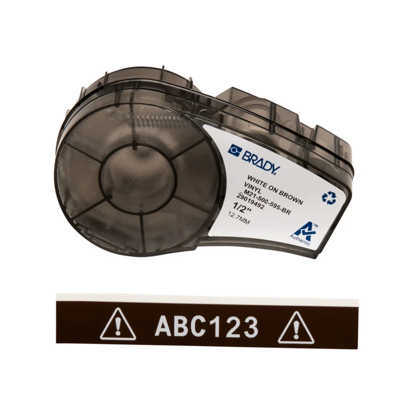 Brady - Algemene identificatie - Vinyltape voor M211; M210; BMP21-PLUS; BMP21-LAB; BMP21 - M21-500-595-BR - 139736 - 87139736 Actieprijs