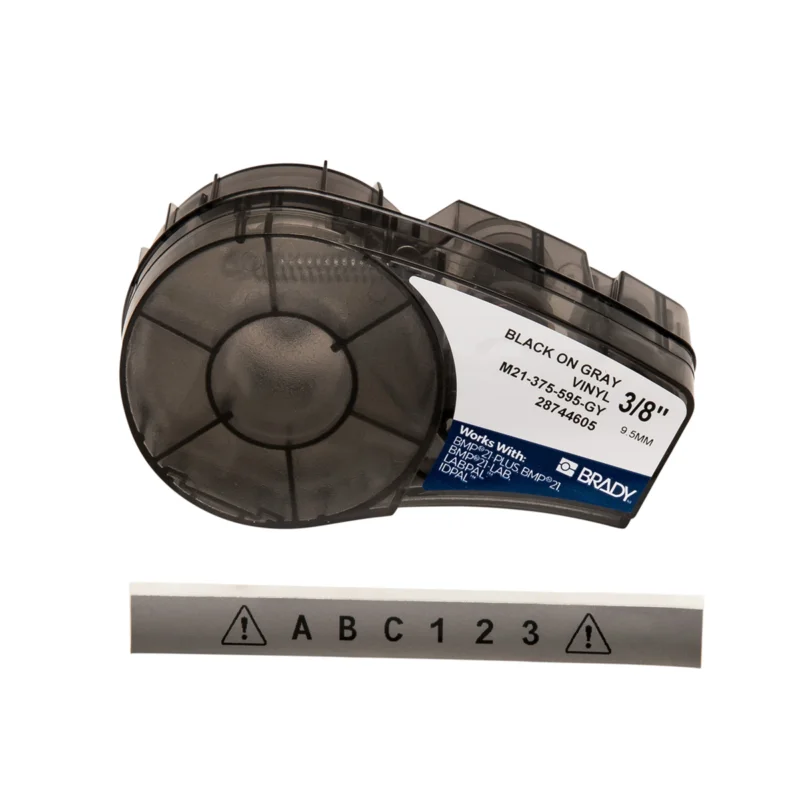Brady - Algemene identificatie - Vinyltape voor M211; M210; BMP21-PLUS; BMP21-LAB; BMP21 - M21-375-595-GY - 139738 - 87139738 Tijdelijk Beschikbaar