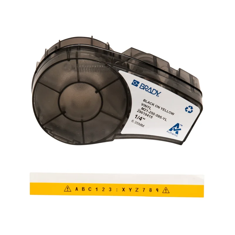 Brady - Algemene identificatie - Vinyltape voor M211; M210; BMP21-PLUS; BMP21-LAB; BMP21 - M21-250-595-YL - 139745 - 87139745 Koop Vandaag