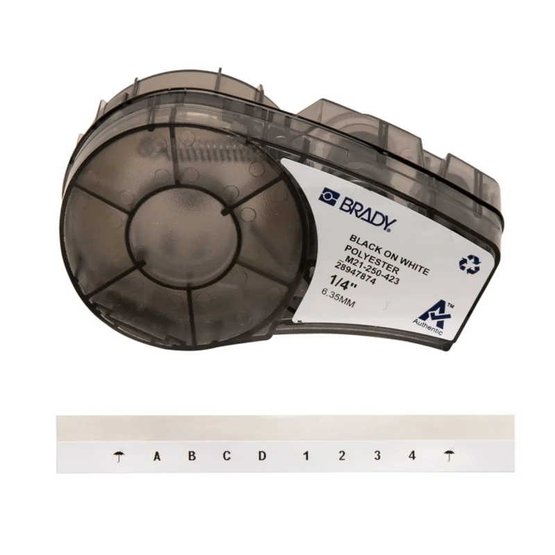 Brady - Algemene identificatie - Polyestertape voor M211; M210; BMP21-PLUS; BMP21-LAB - M21-250-423 - 139754 - 87139754 Shop Nu