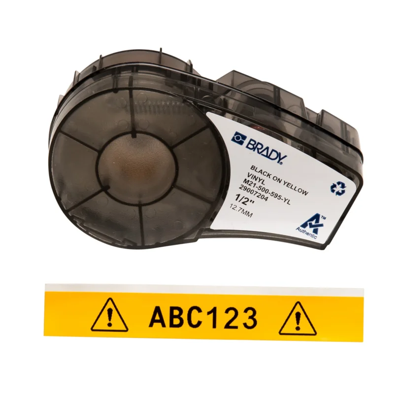 Brady - Algemene identificatie - Vinyltape voor M211; M210; BMP21-PLUS; BMP21-LAB; BMP21 - M21-500-595-YL - 142799 - 87142799 Favoriet