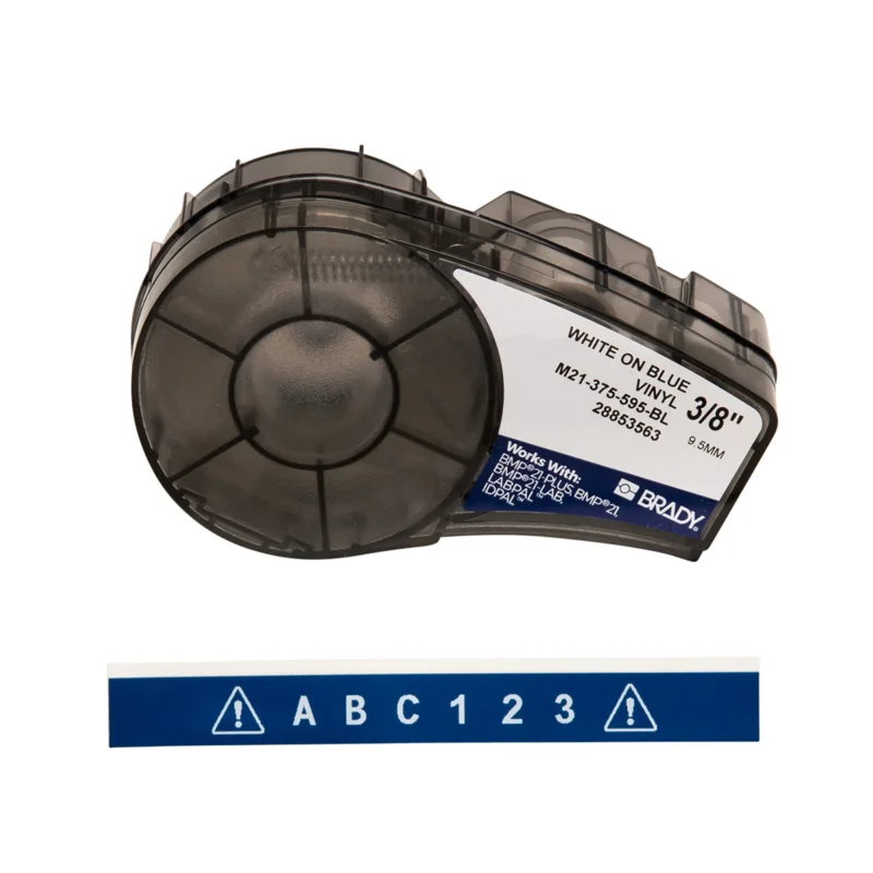 Brady - Algemene identificatie - Vinyltape voor M211; M210; BMP21-PLUS; BMP21-LAB; BMP21 - M21-375-595-BL - 142806 - 87142806 Favoriet
