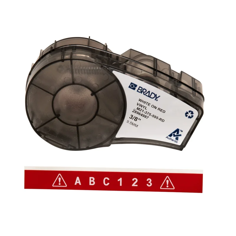 Brady - Algemene identificatie - Vinyltape voor M211; M210; BMP21-PLUS; BMP21-LAB; BMP21 - M21-375-595-RD - 142810 - 87142810 Koop Online