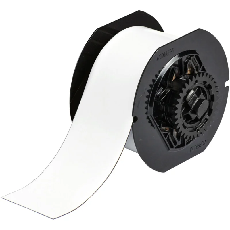 Brady - Voorbedrukte labels - Bedrukbare magnetische tape voor BBP3x/S3XXX/i3300-printers - B30C-2500-509-WT - 117917 - 86117917 Koopje