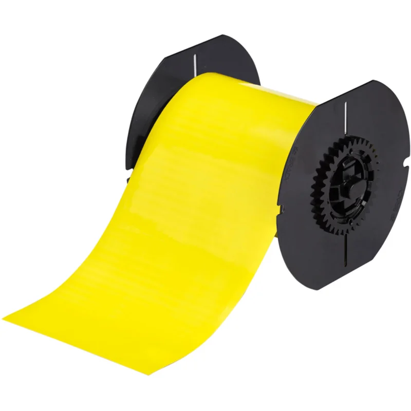 Brady - Voorbedrukte labels - Bedrukbare magnetische tape voor BBP3x/S3XXX/i3300-printers - B30C-4250-509-YL - 117918 - 86117918 Express Levering